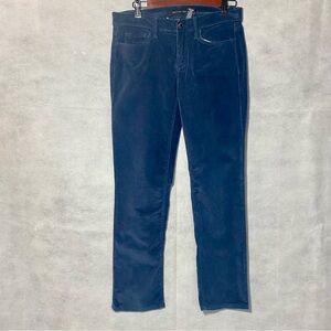 Calvin Klein Jeans Blue/Gray Corduroy Straight Pants Size 6